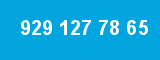 929 127 78 65